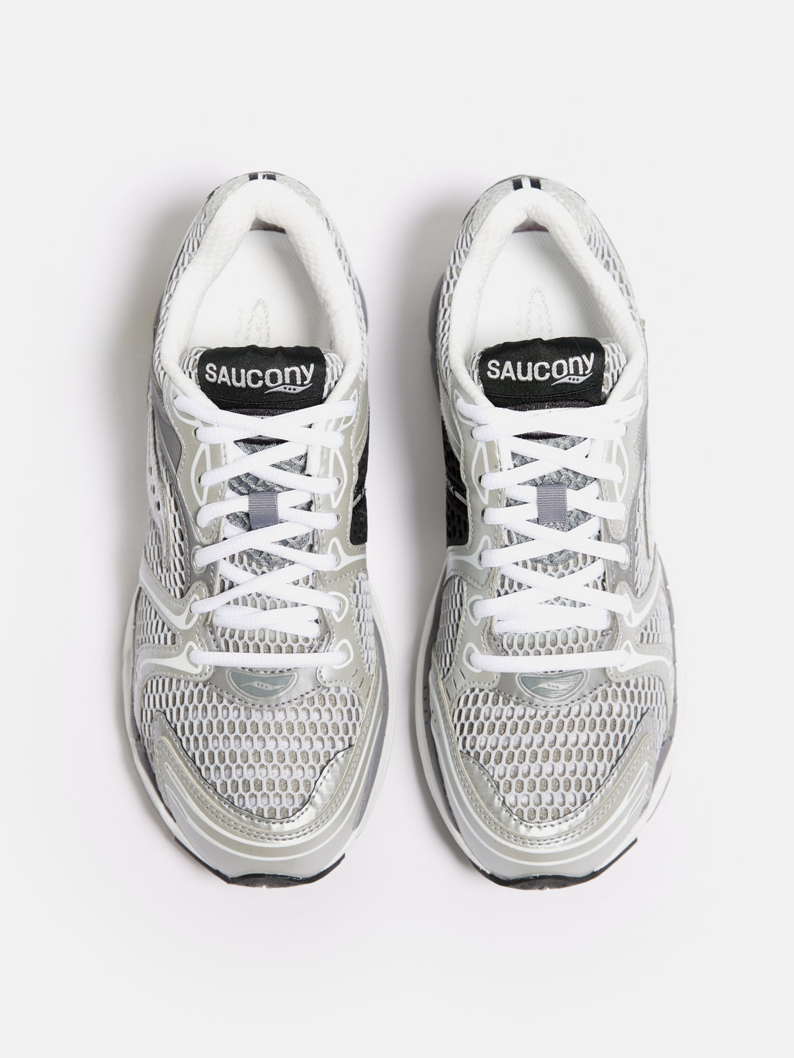 Saucony triumph outlet 10 mens silver