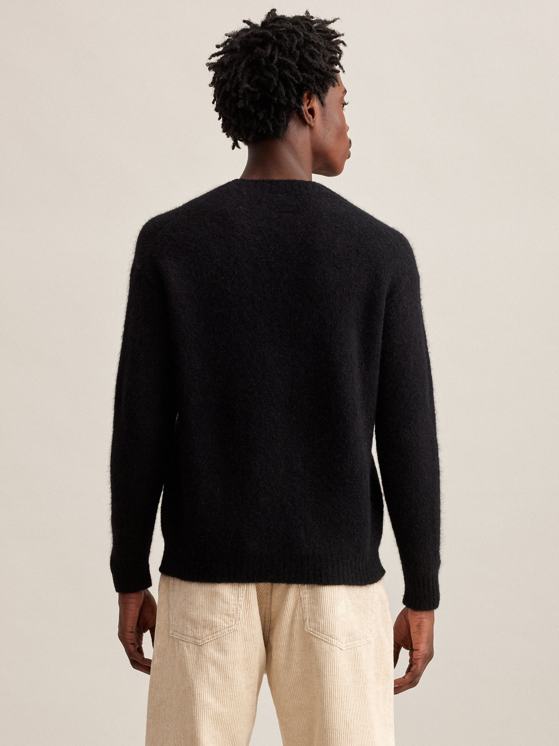 Aggy sweater - Black - Wool - Bellerose Men